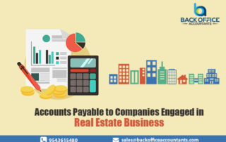 Accounts Payable to Companies Engaged in Real Estate Business