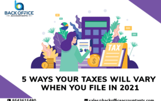 5 Ways Your Taxes Will Vary When You File in 2021